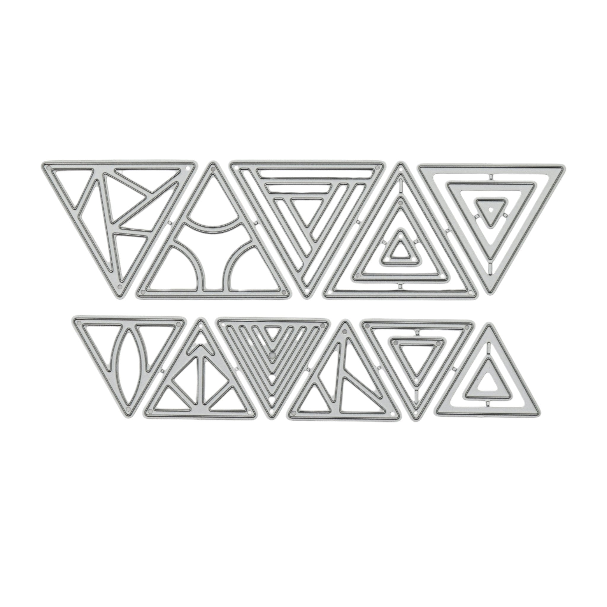 Geo Triangle - Steel Cutting Die Set